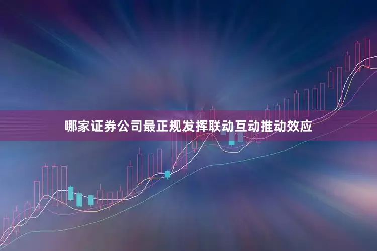 哪家证券公司最正规发挥联动互动推动效应