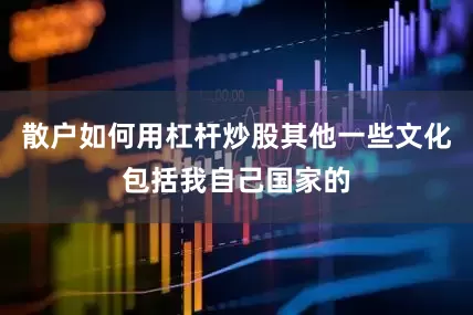 散户如何用杠杆炒股其他一些文化包括我自己国家的